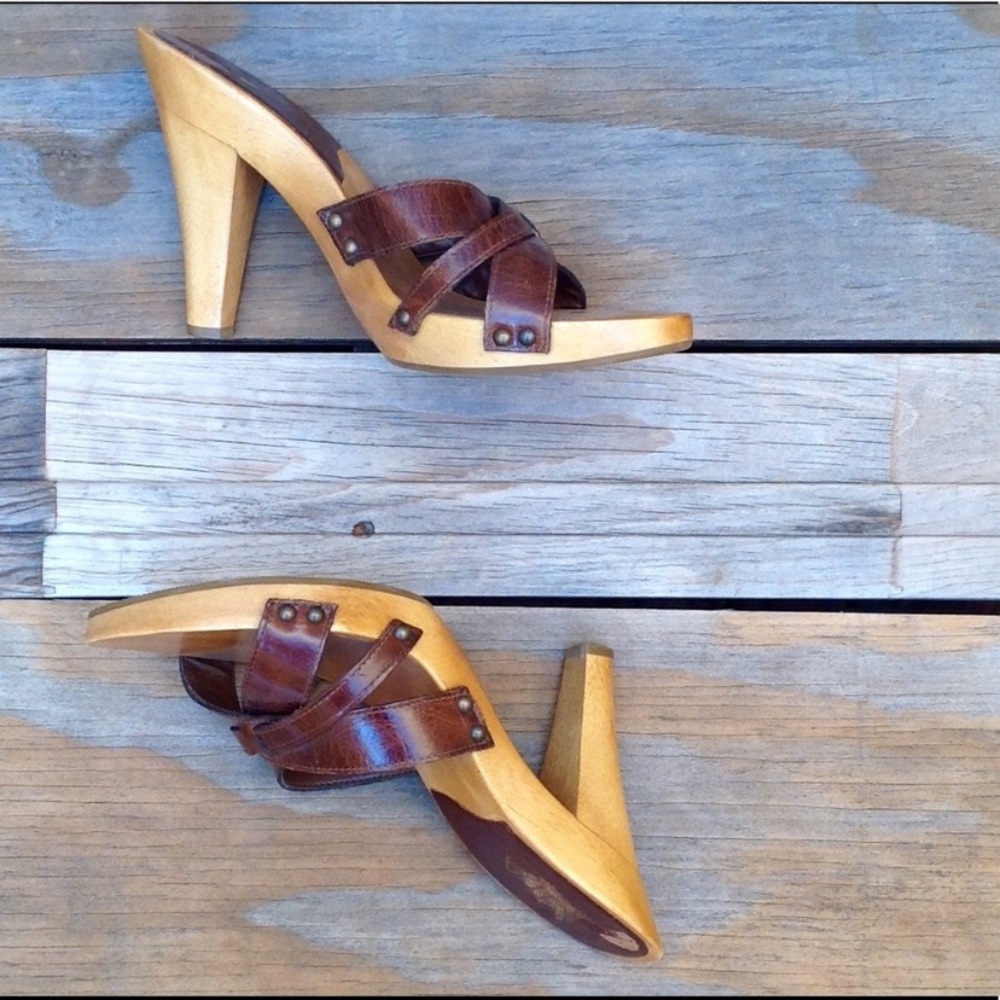Mia Leather Open Toe Sandal